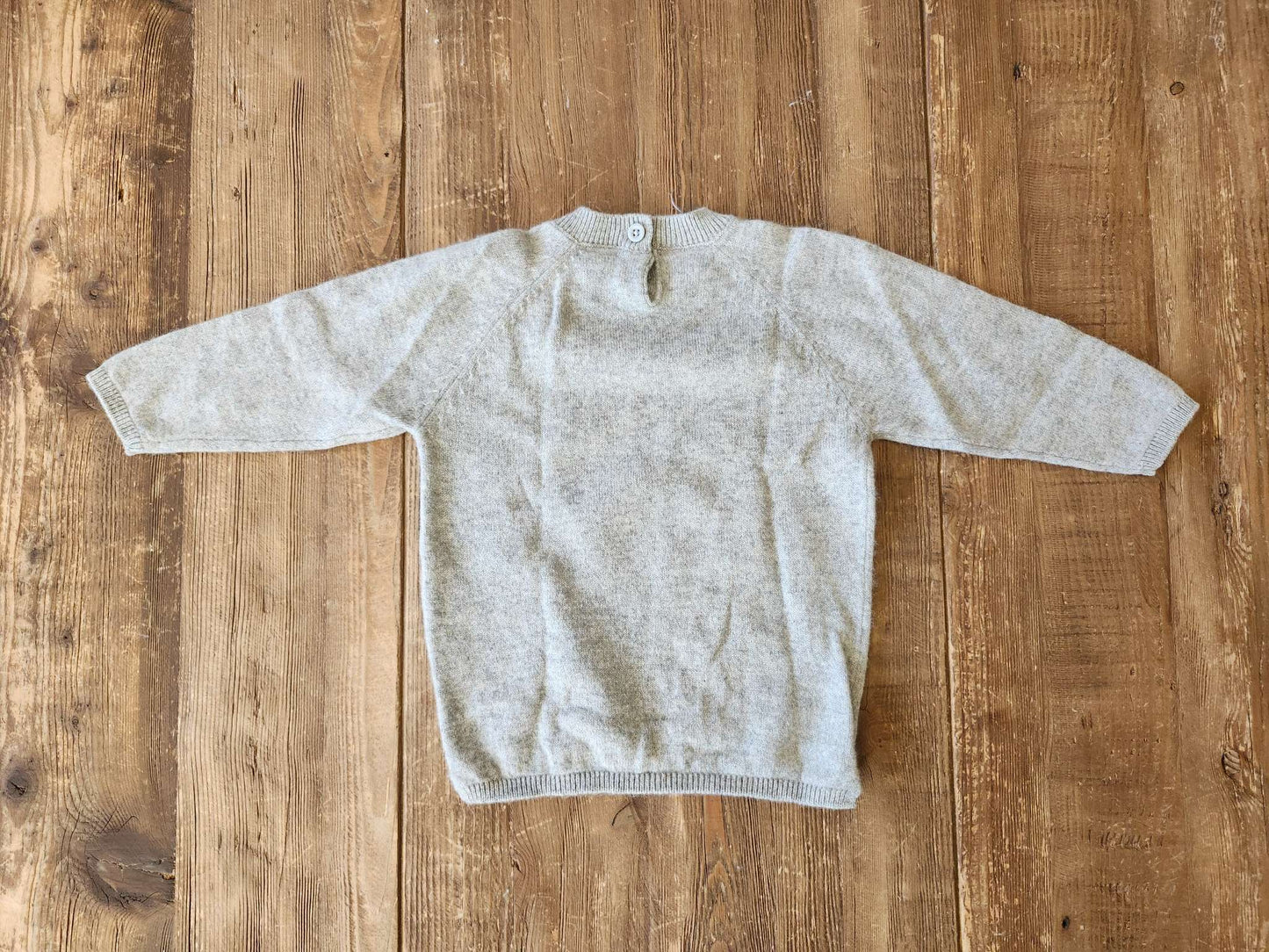 Zara grey cashmere sweater 12-18M, like new, Kids 18 Month (12-18M)
