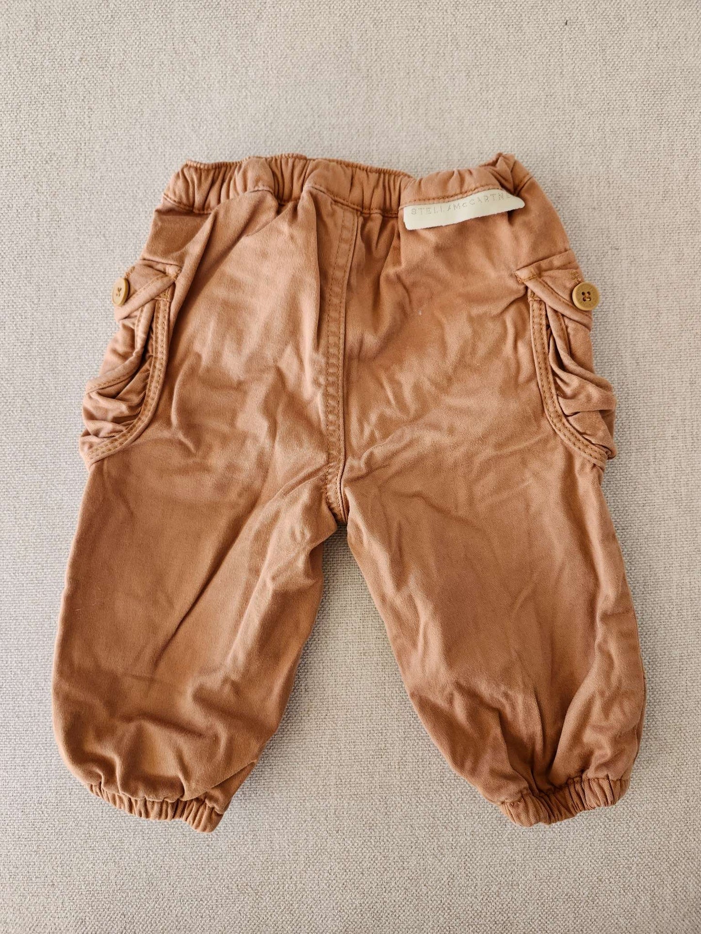 Stella McCartney cargo pants, 9M, like new, Kids 9 Month (6-9M)