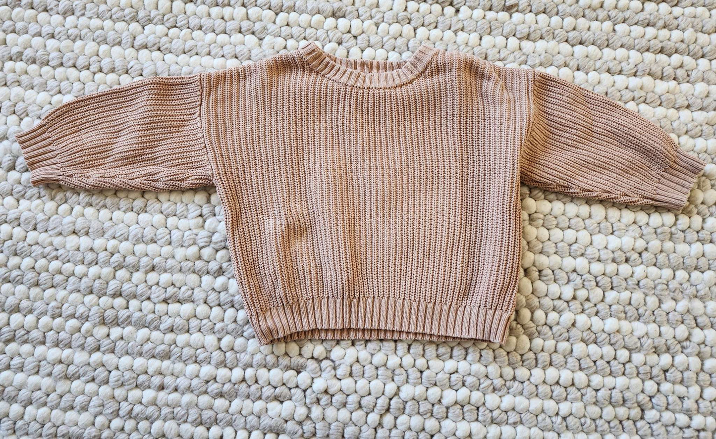 Kindly chunky knit sweater, 2T, EUC, Kids 2T
