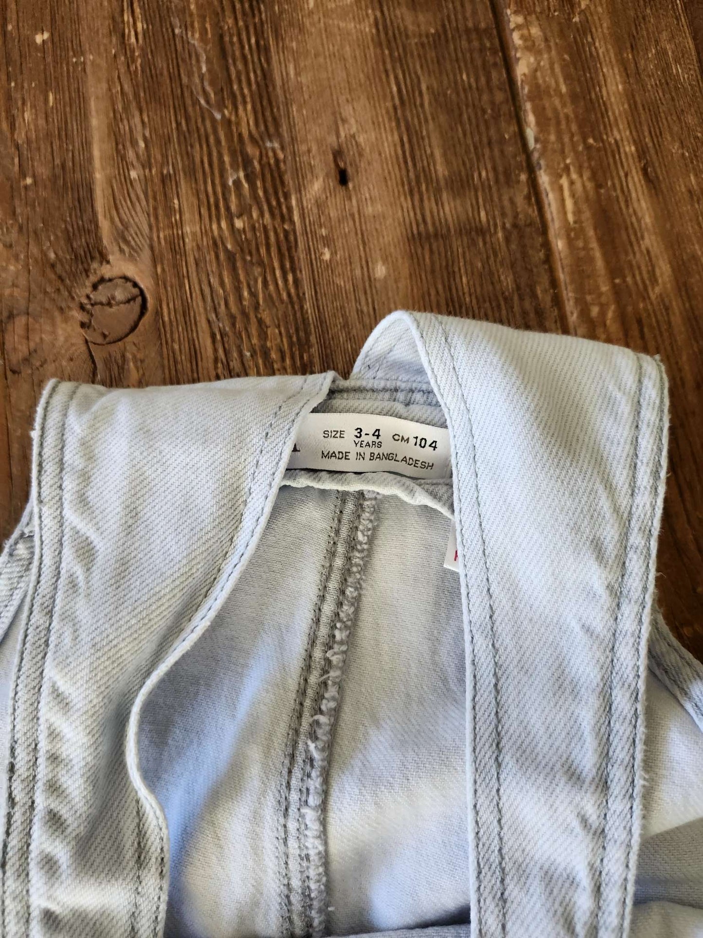 Zara denim overalls, 3-4T, VGUC, Kids 3T