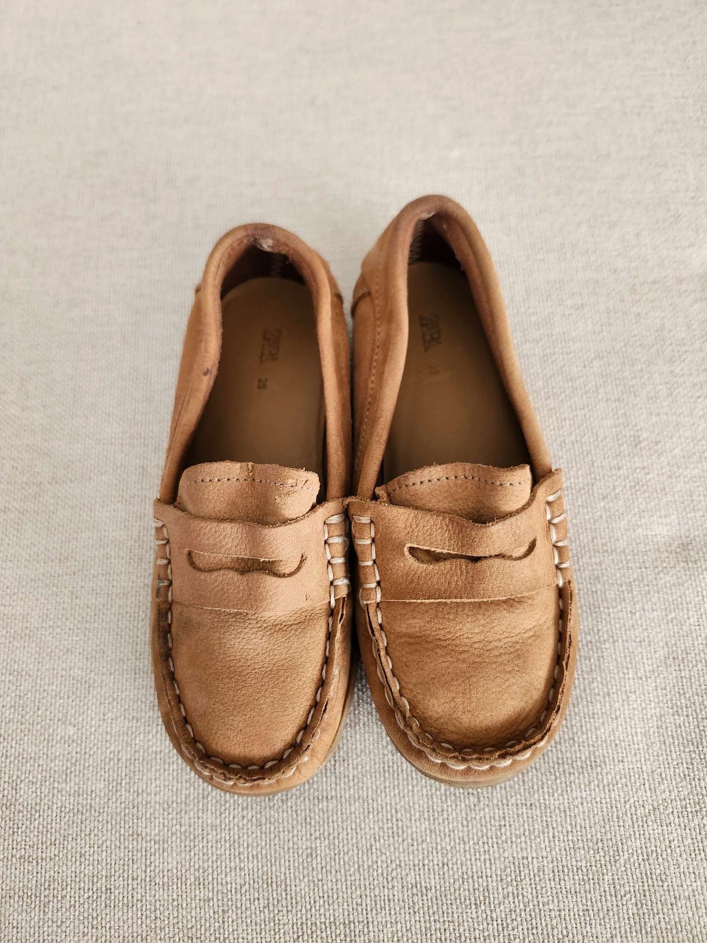 Zara suede loafers, EUR 28 (size US 11), VGUC, Shoes 11 (Toddler:2-4yr)