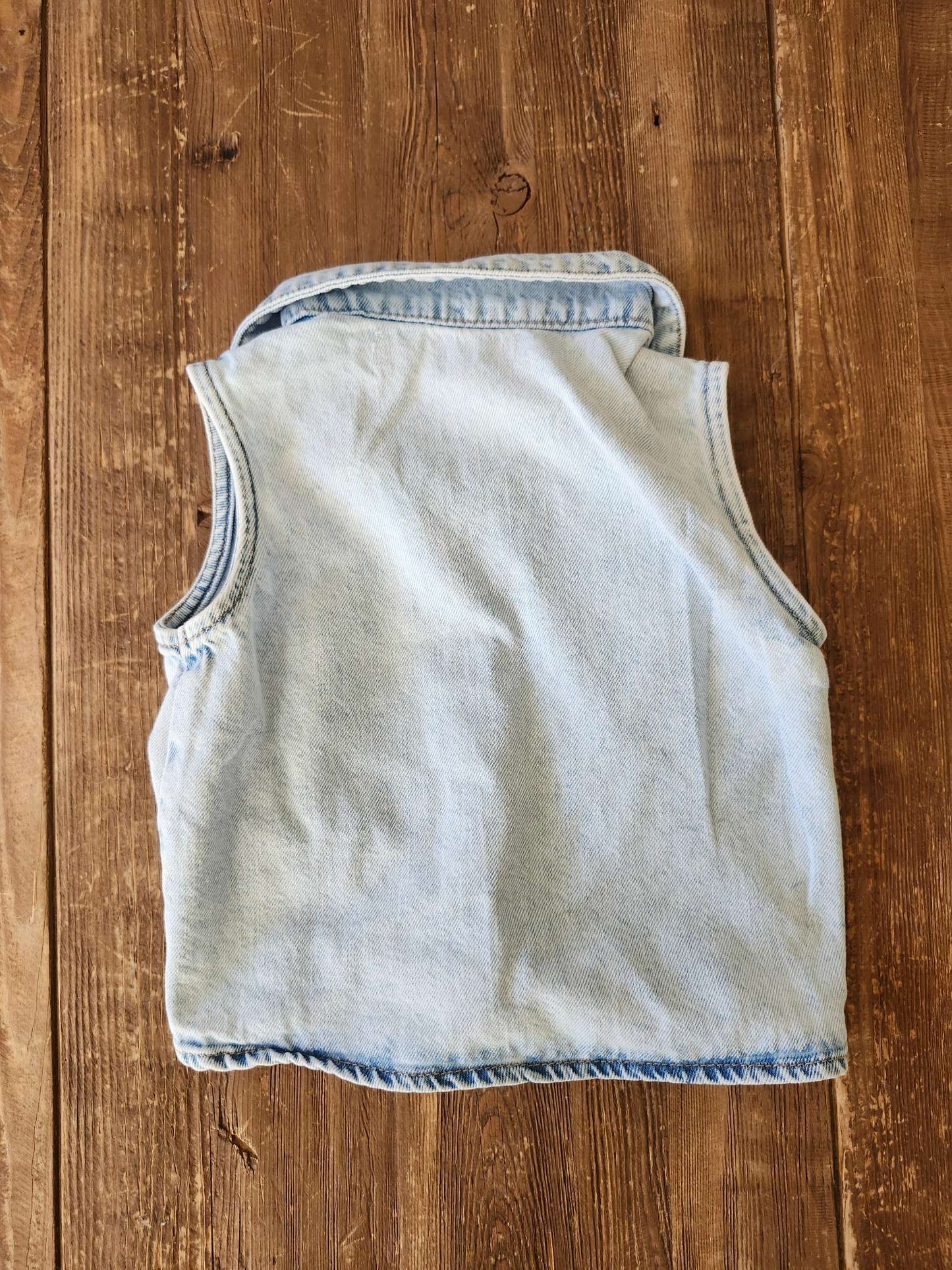 Zara denim tie shirt, 3-4T, VGUC, Kids 3T