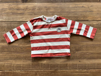 Zara stripe shirt, 6-9M, VGUC, Kids 9 Month (6-9M)
