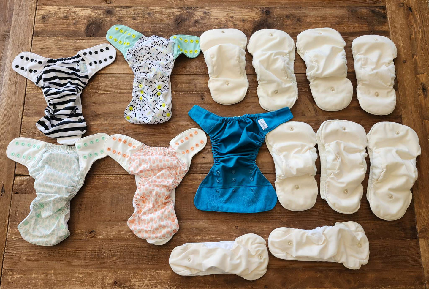 Cloth diapers (GroVia and Charlie Banana), EUC, valued over $780