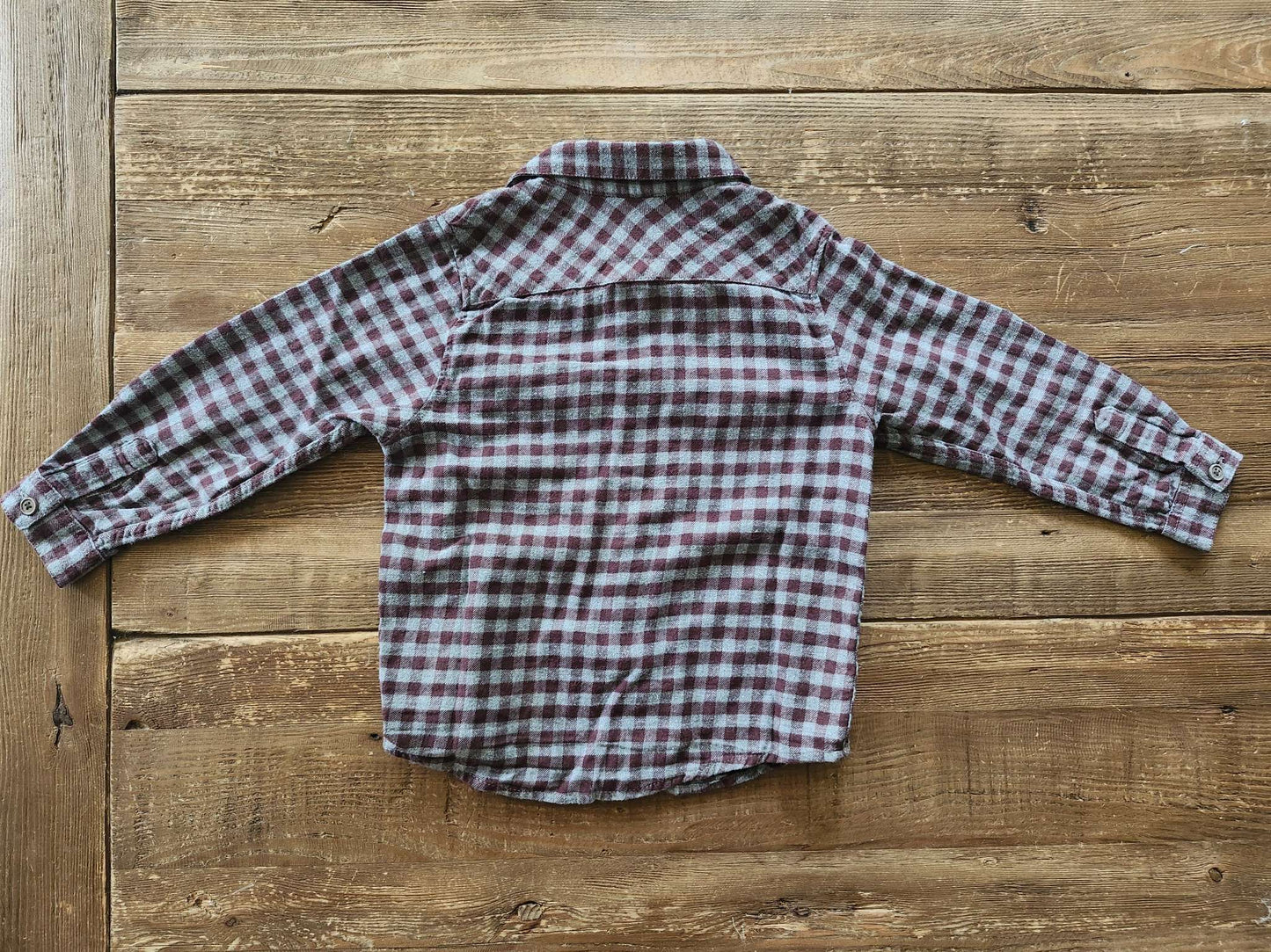 Zara plaid shirt, 2-3T, Kids 2T