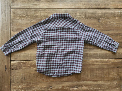 Zara plaid shirt, 2-3T, Kids 2T