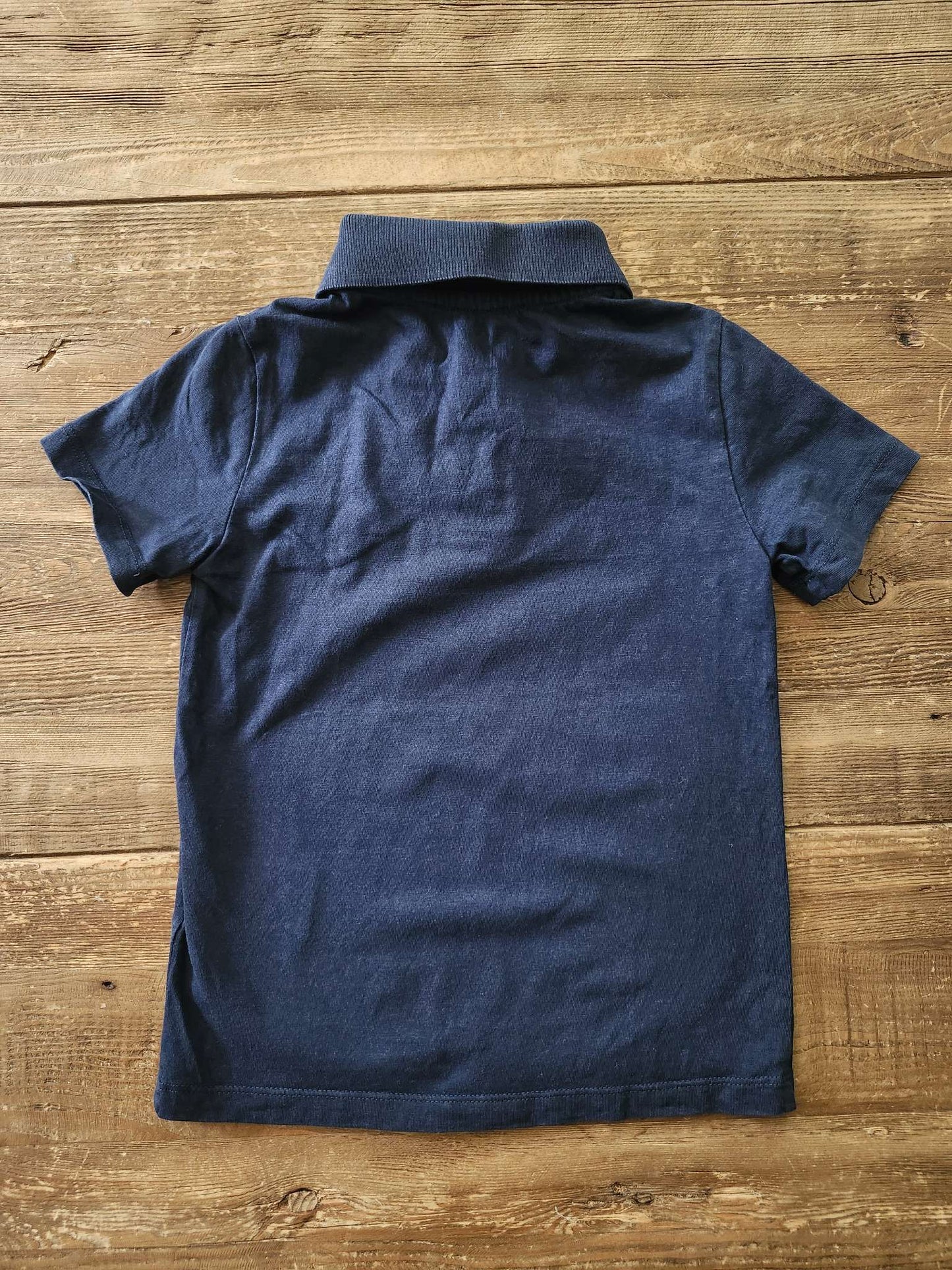H&M navy polo shirt, 3-4T, Kids 3T