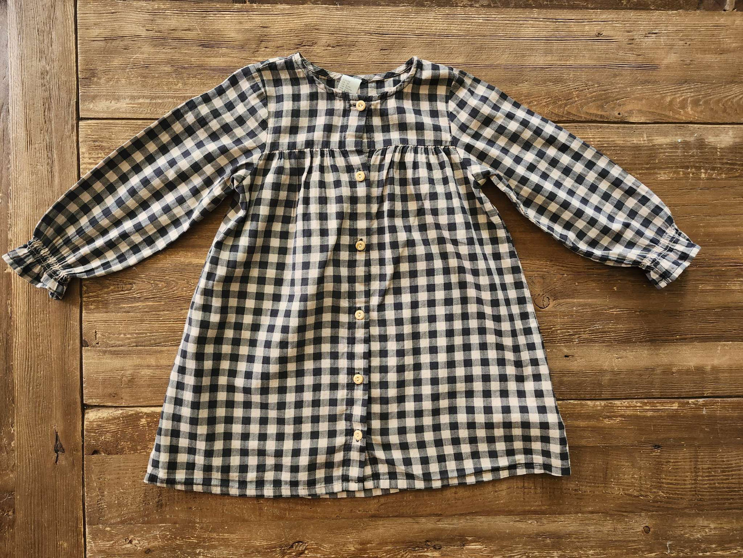 H&M gingham dress, 3T, Kids 3T