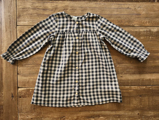 H&M gingham dress, 3T, Kids 3T