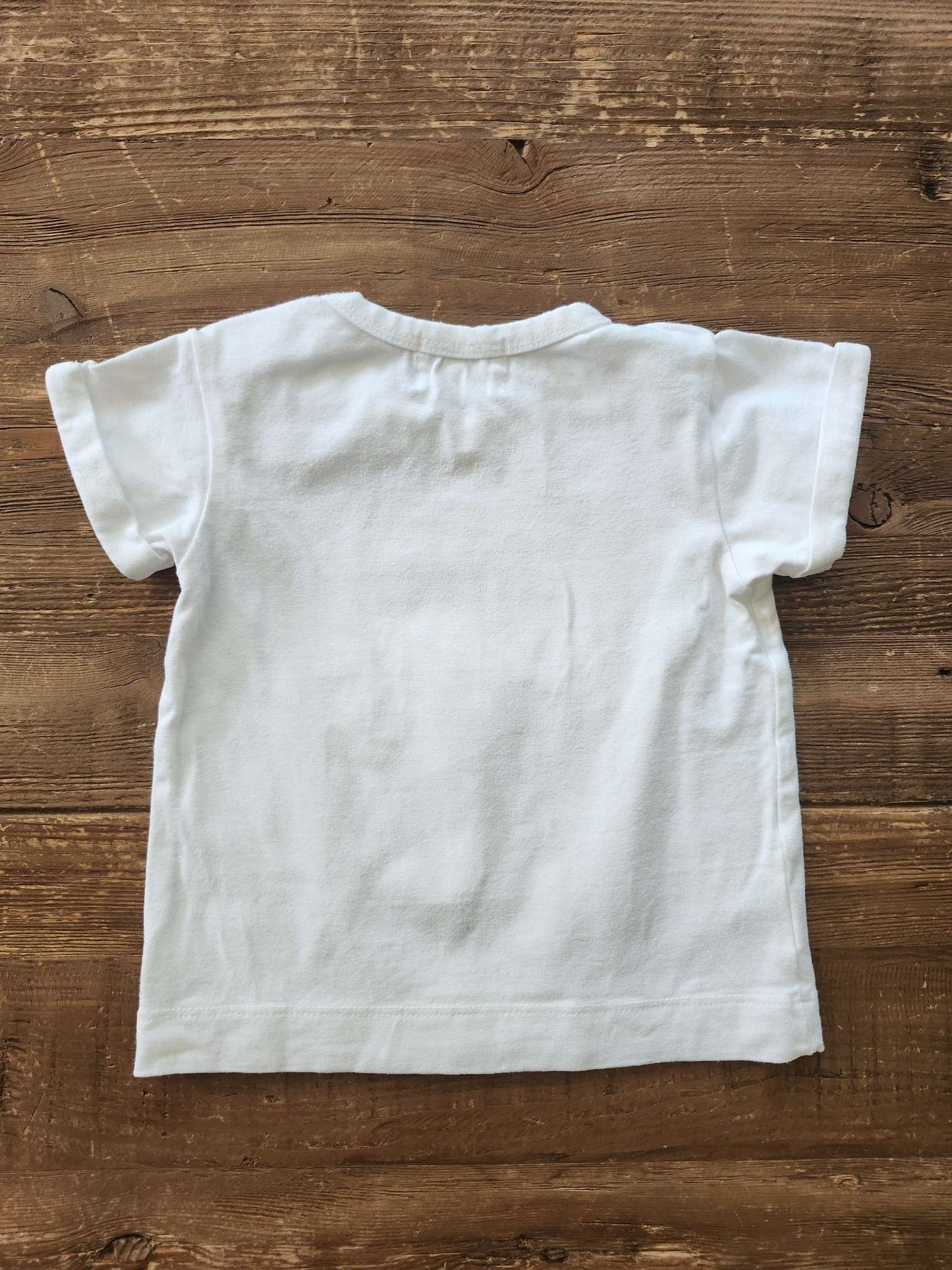 Wilson & Frenchie monkey t-shirt, 3-6M, Kids 6 Month (3-6M)