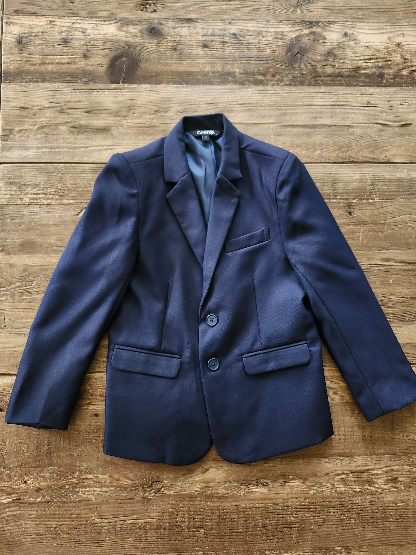 George navy blazer, 6T, like new, Kids 6/6X