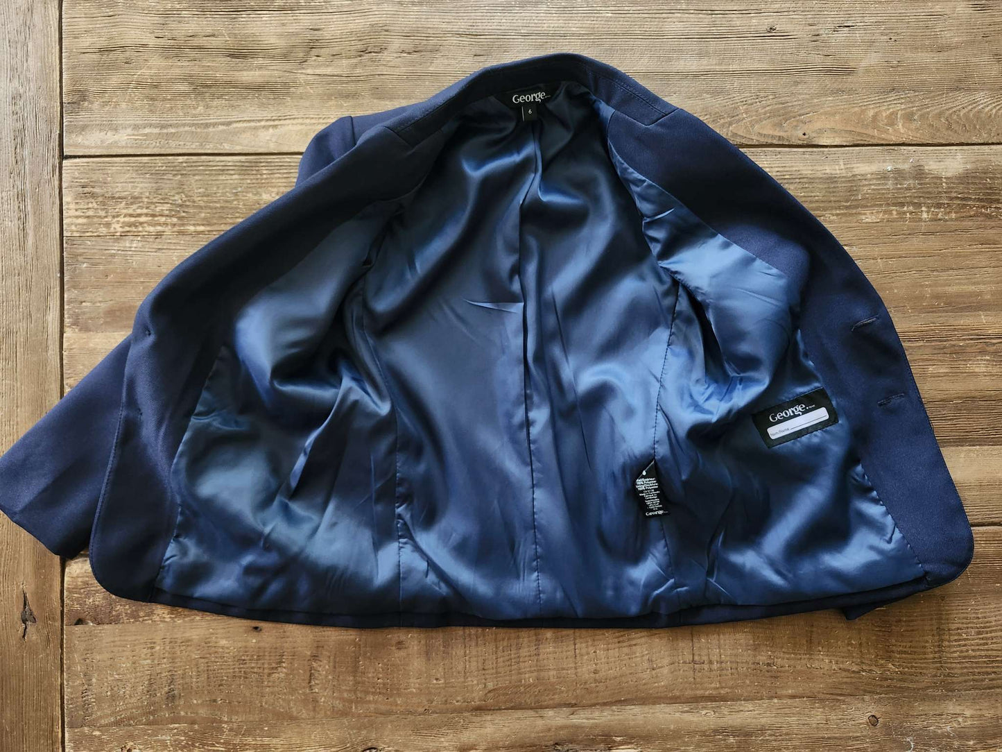 George navy blazer, 6T, like new, Kids 6/6X