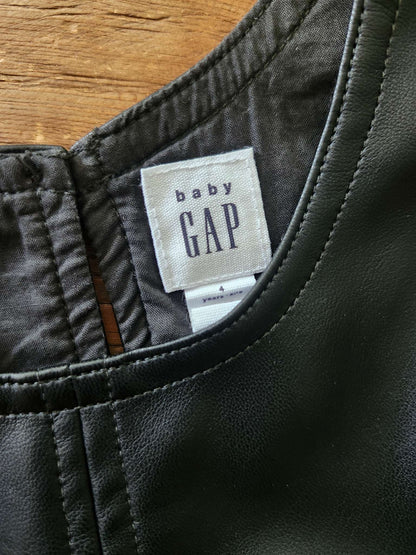 Gap faux leather dress, 4T, like new, Kids 4/4T