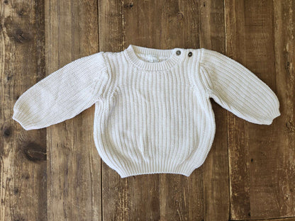 Petit Lem chunky knit sweater, 18-24M, Kids 24 Month (18-24M)