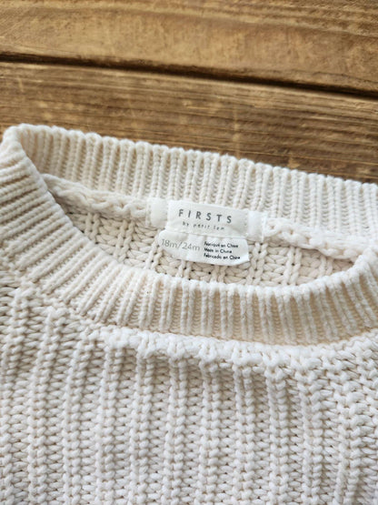 Petit Lem chunky knit sweater, 18-24M, Kids 24 Month (18-24M)