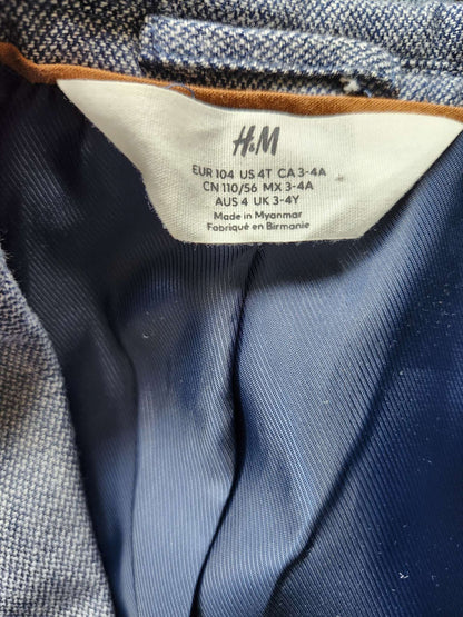 H&M kids blazer, 4T, like new, Kids 4/4T