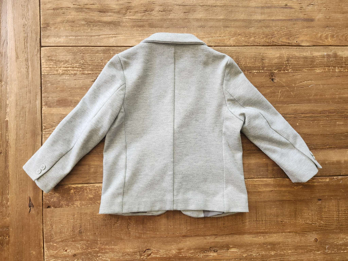 Zara grey unlined blazer, 4-5 years, EUC, Kids 4/4T