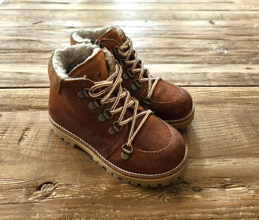 Petit Nord kids shearling boots, size 10 US (size EUR 27), like new, Shoes 10 (Toddler:2-4yr)