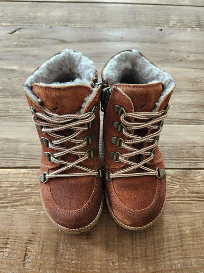 Petit Nord kids shearling boots, size 10 US (size EUR 27), like new, Shoes 10 (Toddler:2-4yr)