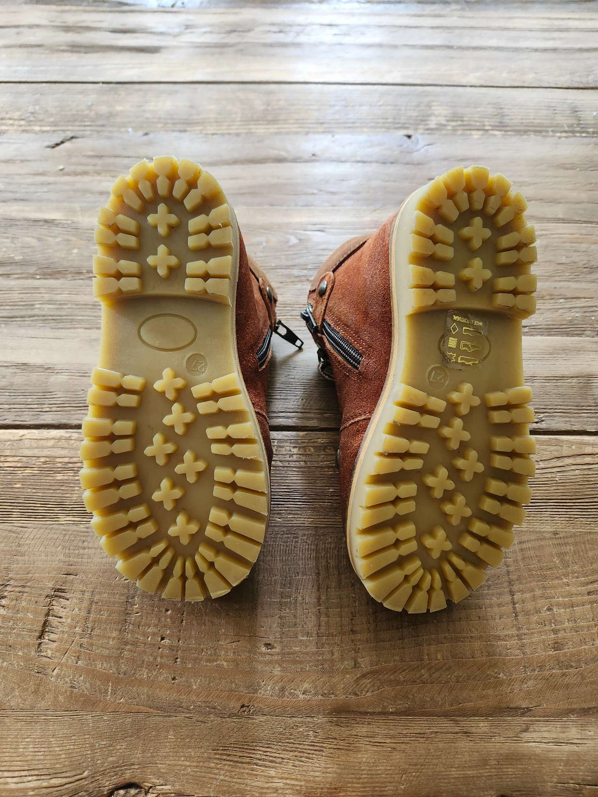 Petit Nord kids shearling boots, size 10 US (size EUR 27), like new, Shoes 10 (Toddler:2-4yr)
