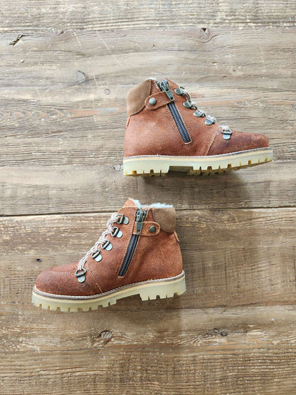 Petit Nord kids shearling boots, size 10 US (size EUR 27), like new, Shoes 10 (Toddler:2-4yr)