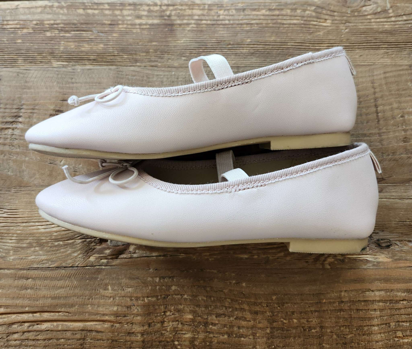 H&M kids ballet flats, light pink, size 11 (EUR 28), Shoes 11 (Toddler:2-4yr)