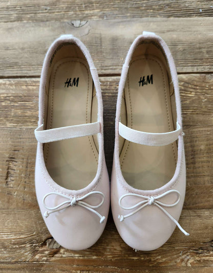 H&M kids ballet flats, light pink, size 11 (EUR 28), Shoes 11 (Toddler:2-4yr)
