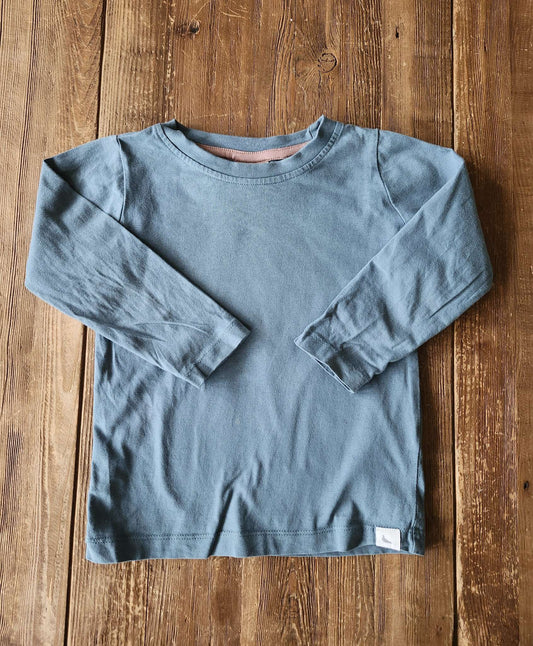 Turtle Dove London, blue shirt, 3-4T, Kids 3T