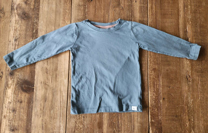 Turtle Dove London, blue shirt, 3-4T, Kids 3T