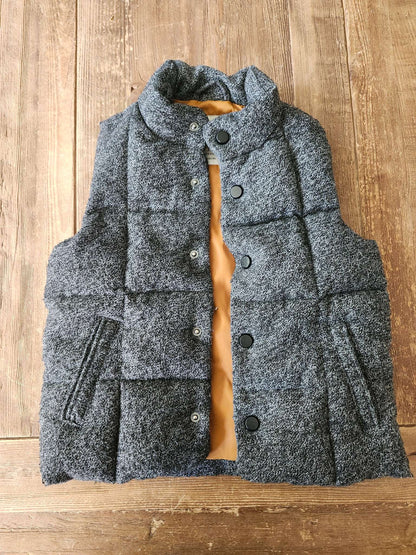 Zara kids puffy vest, grey, 4T, Kids 4/4T