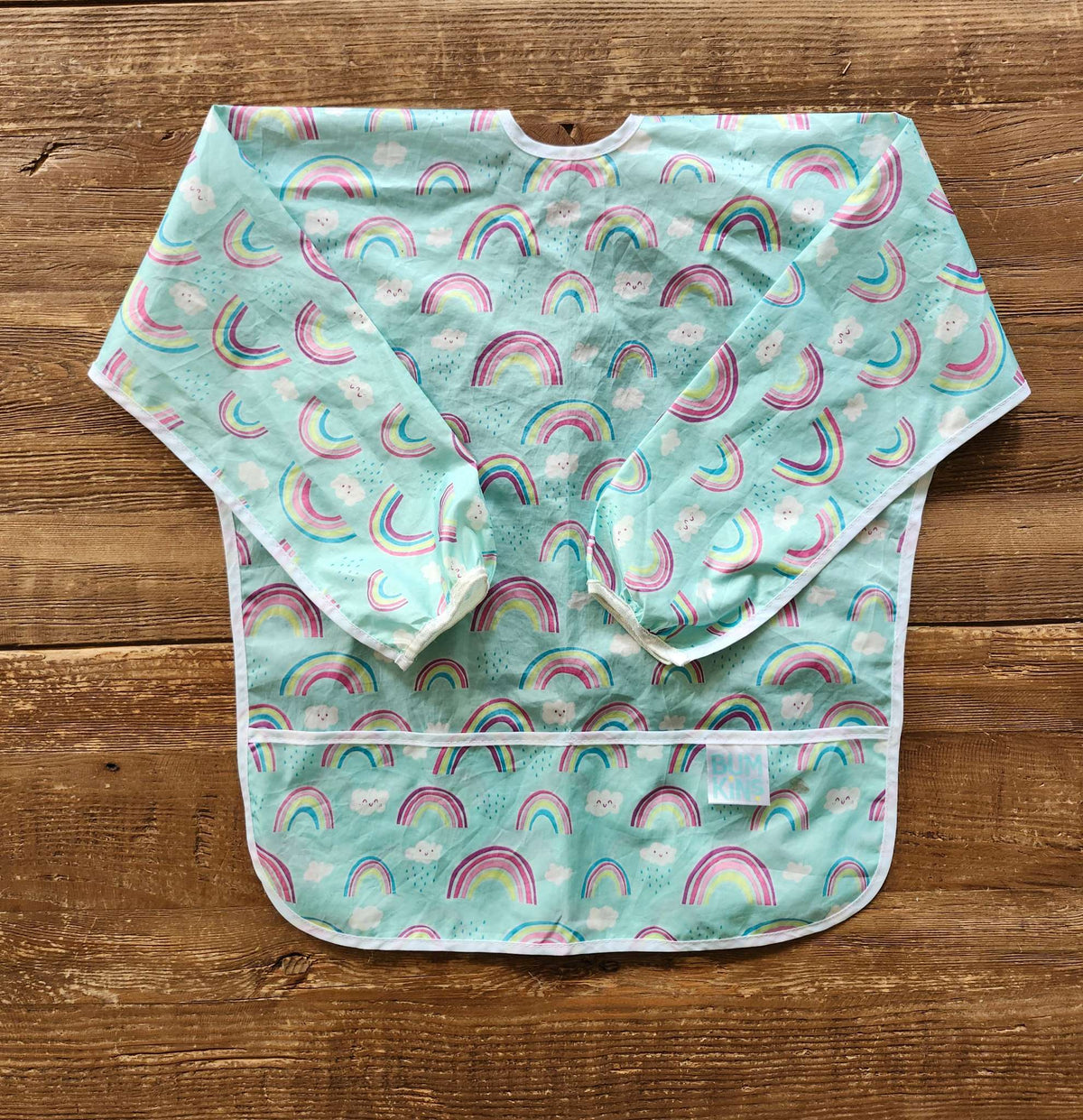 Bumkins Long Sleeved Smock Bib, 6M-3T