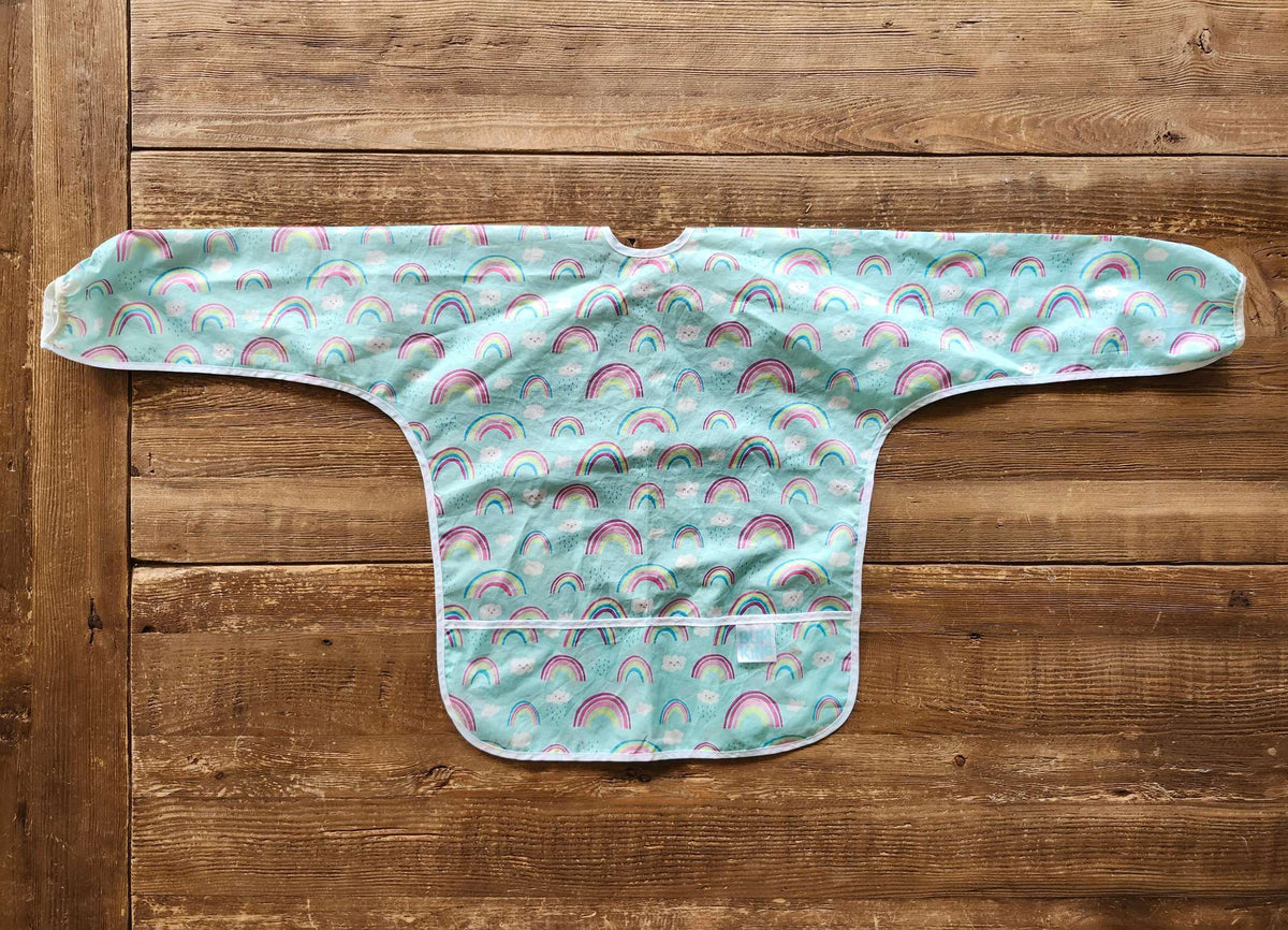 Bumkins Long Sleeved Smock Bib, 6M-3T