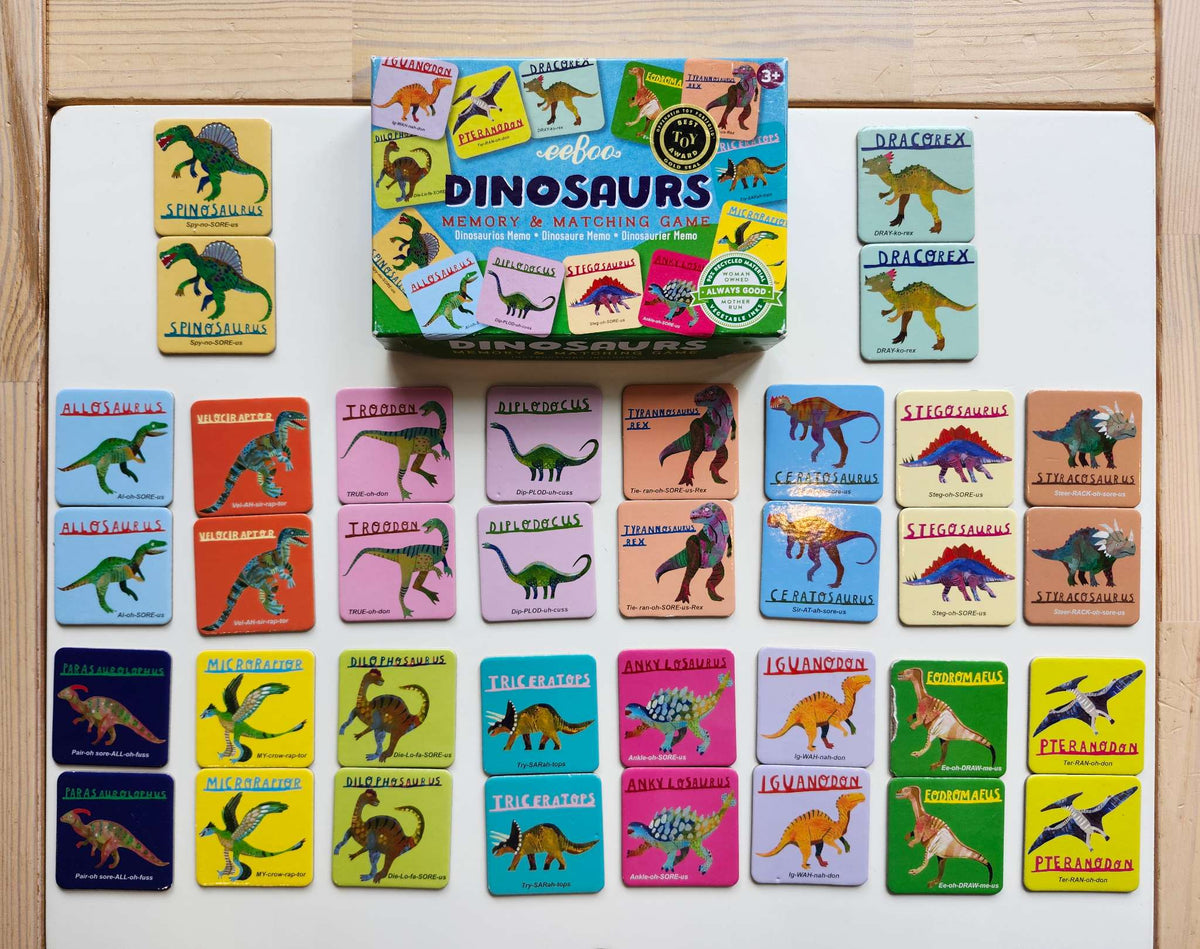 Dinosaurs Memory & Matching Game