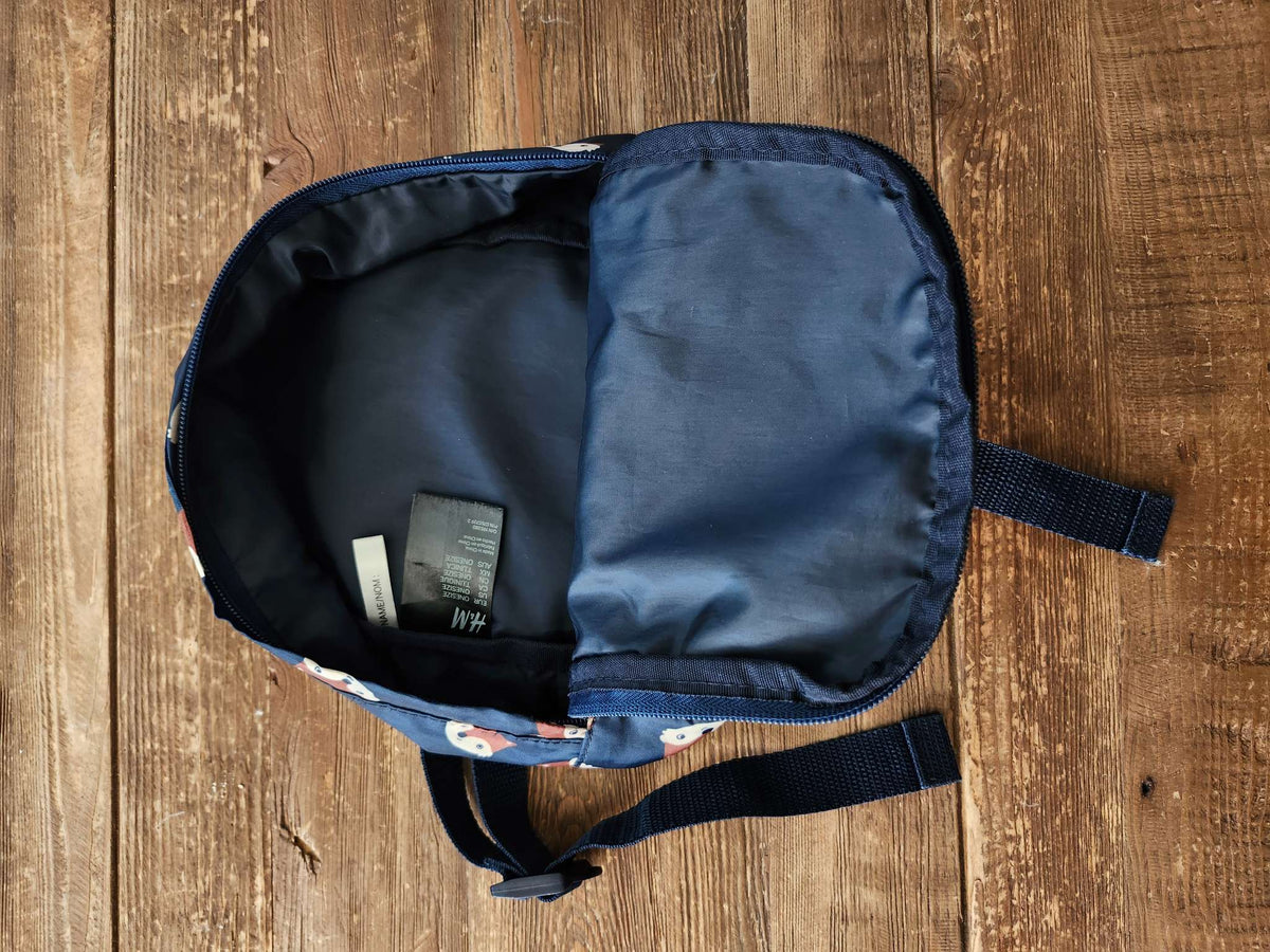 H&M baby backpack, fox