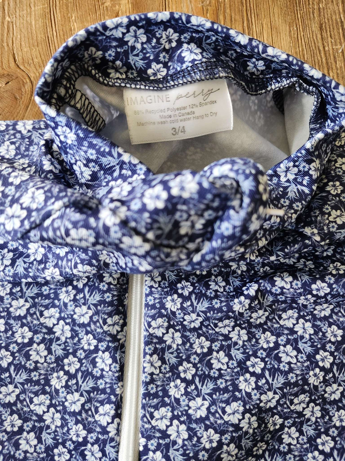 Imagine Perry ruffle rashguard, 3/4T, Kids 3T
