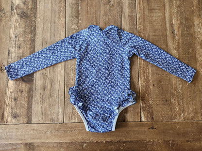 Imagine Perry ruffle rashguard, 3/4T, Kids 3T