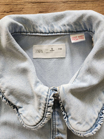 Zara denim dress, 5T, Kids 5/5T