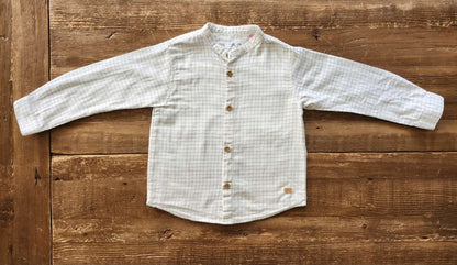 Zara kids, flannel check shirt, 3-4T, like new, Kids 3T