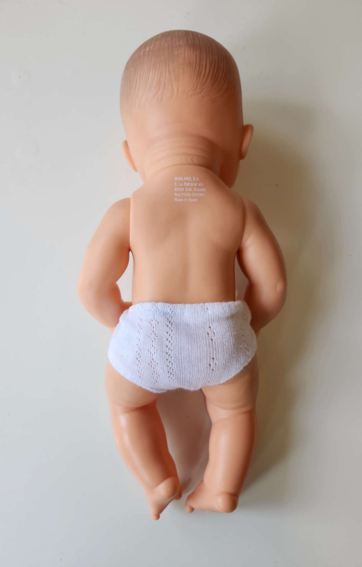 Miniland Newborn Baby Doll, like new