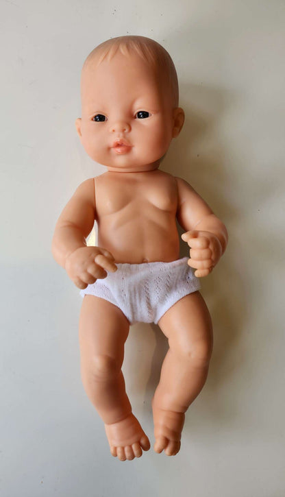 Miniland Newborn Baby Doll, like new