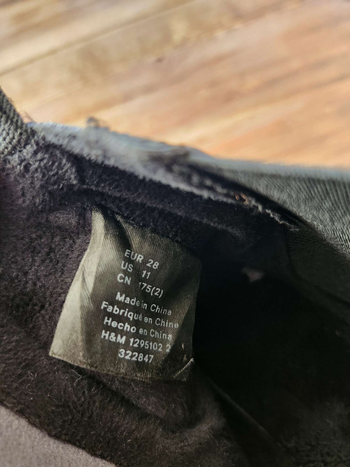 H&M chelsea boots, black, size US 11, Shoes 11 (Toddler:2-4yr)
