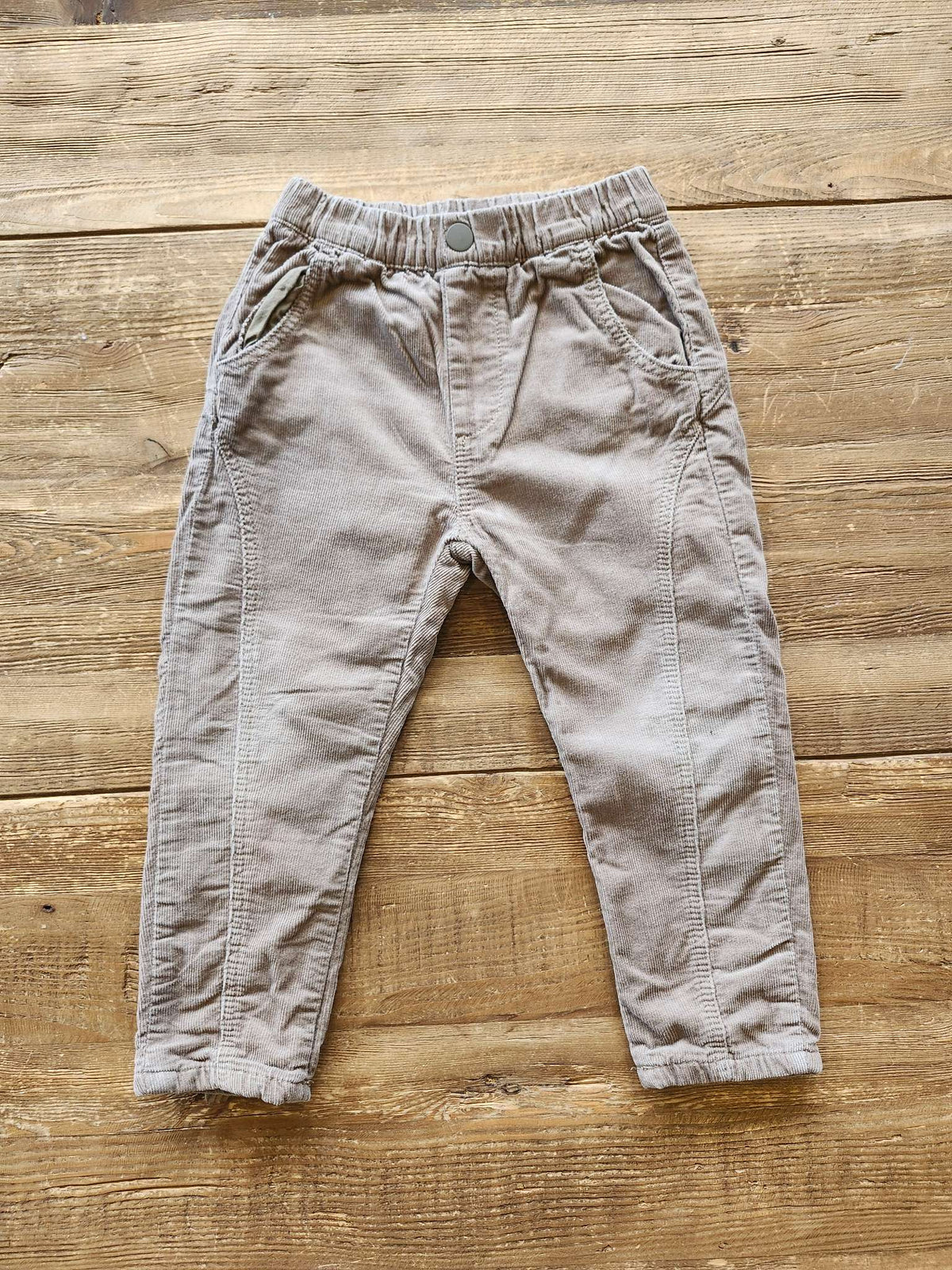 Zara lined corduroy pants, 3-4T, Kids 3T