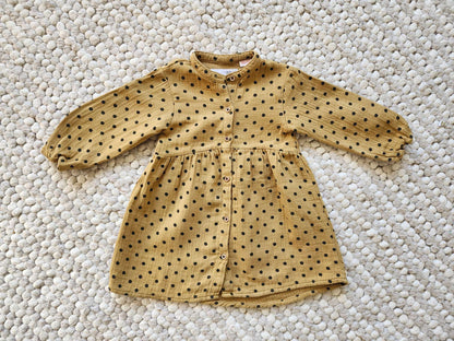 Zara kids polkadot dress, 18-24M, EUC, Kids 24 Month (18-24M)