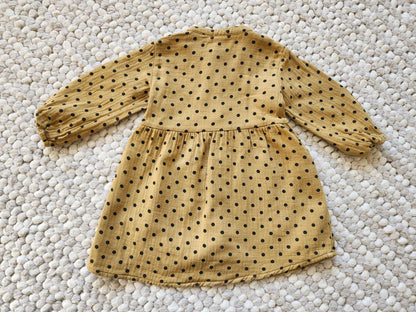 Zara kids polkadot dress, 18-24M, EUC, Kids 24 Month (18-24M)