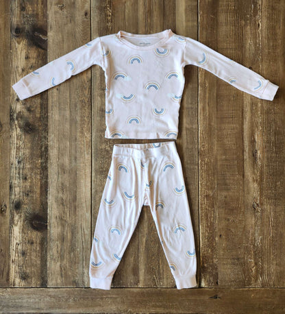 Petit Lem rainbow pajamas, 2T, Kids 2T