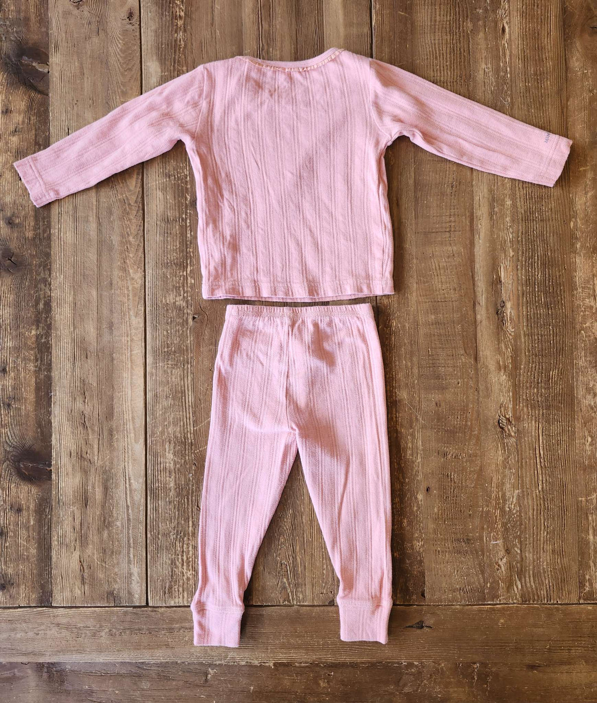 MINI A TURE organic cotton pajamas, pink, 2T, Kids 2T
