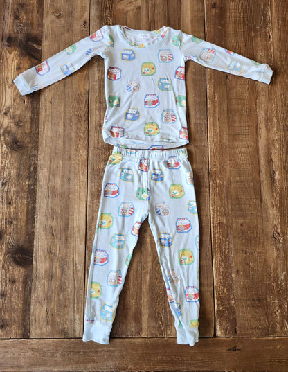 Angel Dear bamboo milk pajamas, 3T, Kids 3T