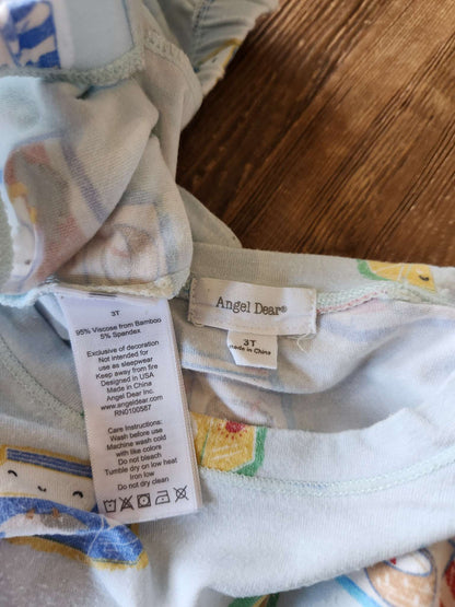 Angel Dear bamboo milk pajamas, 3T, Kids 3T