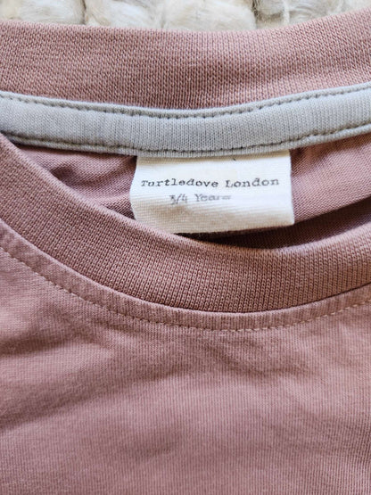 Turtle Dove London, long sleeve shirt, 3-4T, like new, Kids 3T