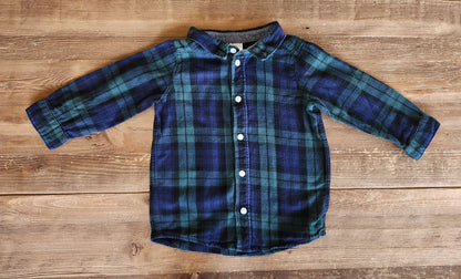 H&M tartan shirt, 18M, Kids 18 Month (12-18M)